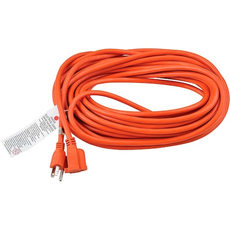 Global Industrial SJTW Extension Cord, 14 AWG, Outdoor, 14/3, 1 Outlets, Orange, 50 ft 500790